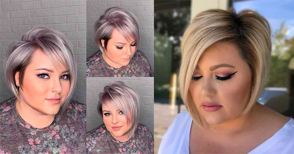 18 flattering short haircuts for round faces