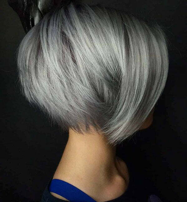 66 Spectacular Short Grey Hairstyles to Inspire! - Page 35 of 66