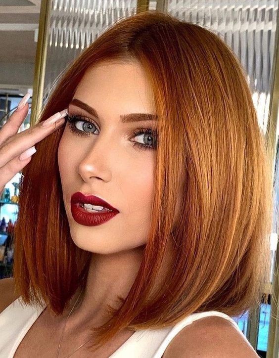 bob cut hair color ideas