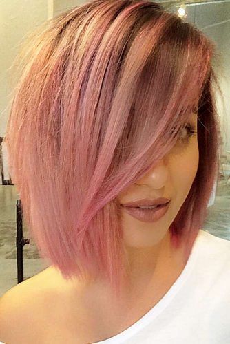 bob cut hair color ideas