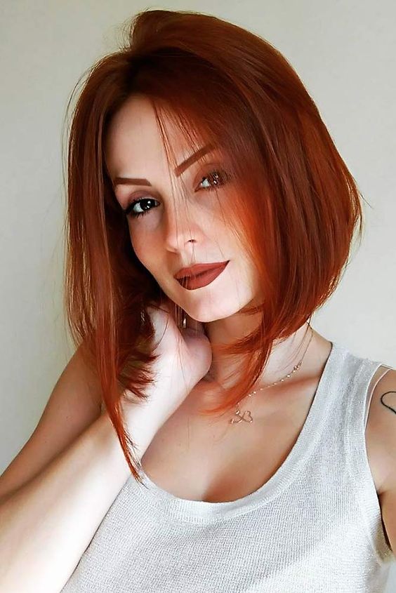 bob cut hair color ideas