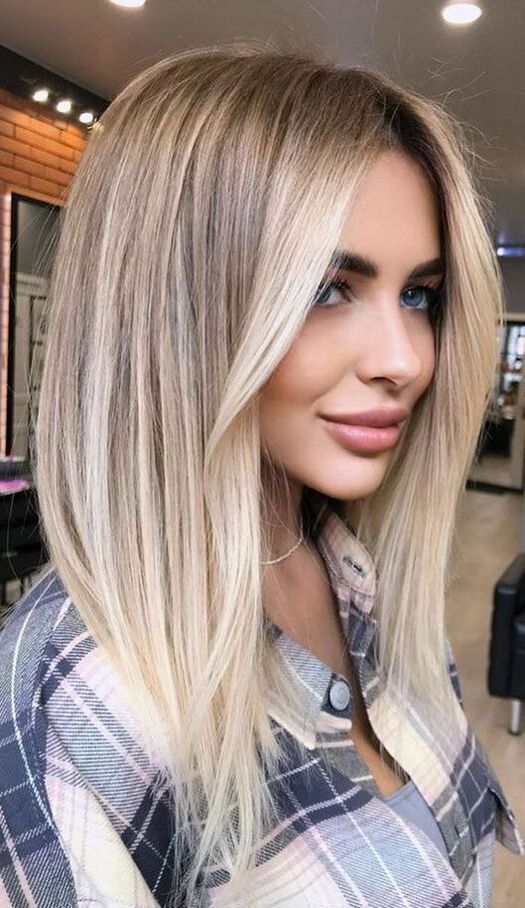 honey blonde hair