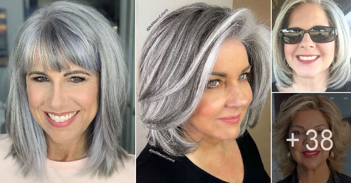 41 Youthful Medium-Length Hairstyles for Women Over 50