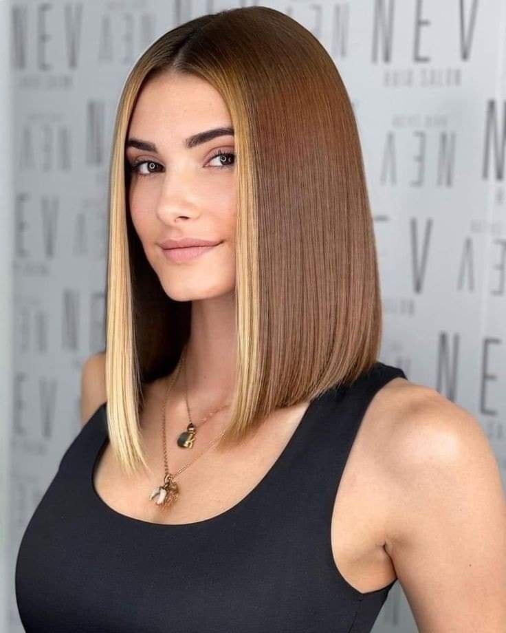 lob haircuts and colors