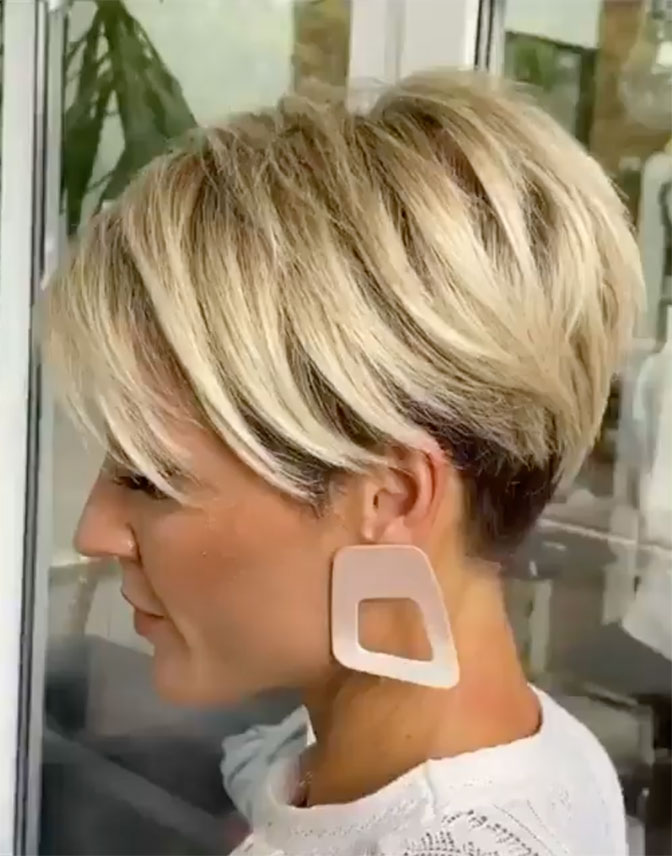 short hair color ideas