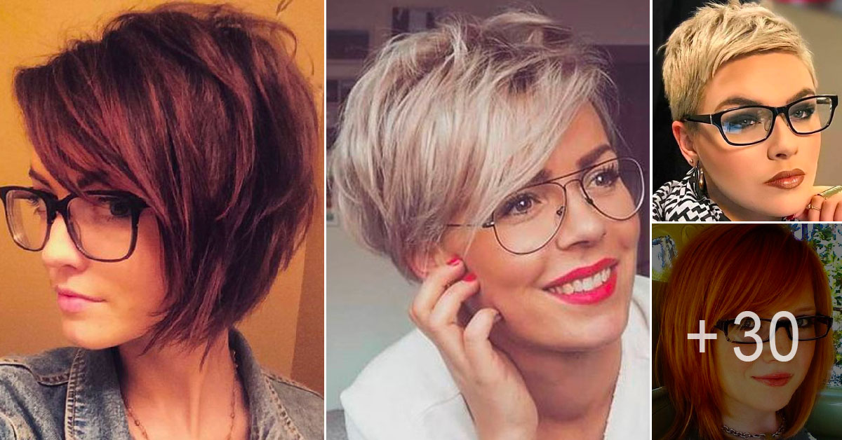 33 Short Haircuts That Flatter Eyeglass Wearers Page 2 Of 33