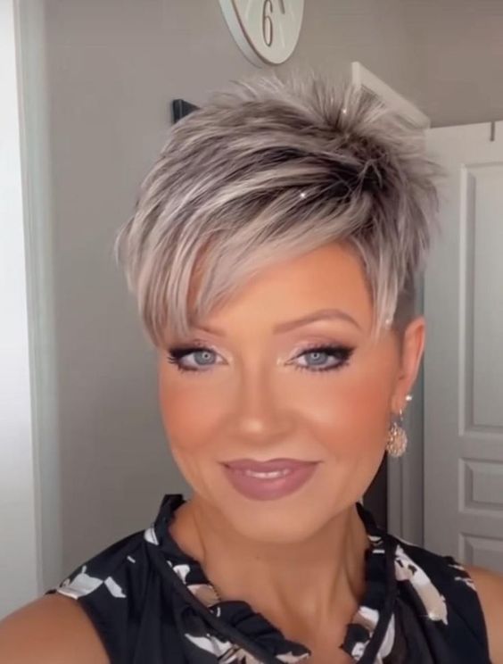 short haircuts to look younger