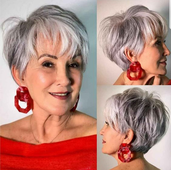 short haircuts to look younger