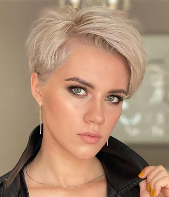 short haircuts to look younger