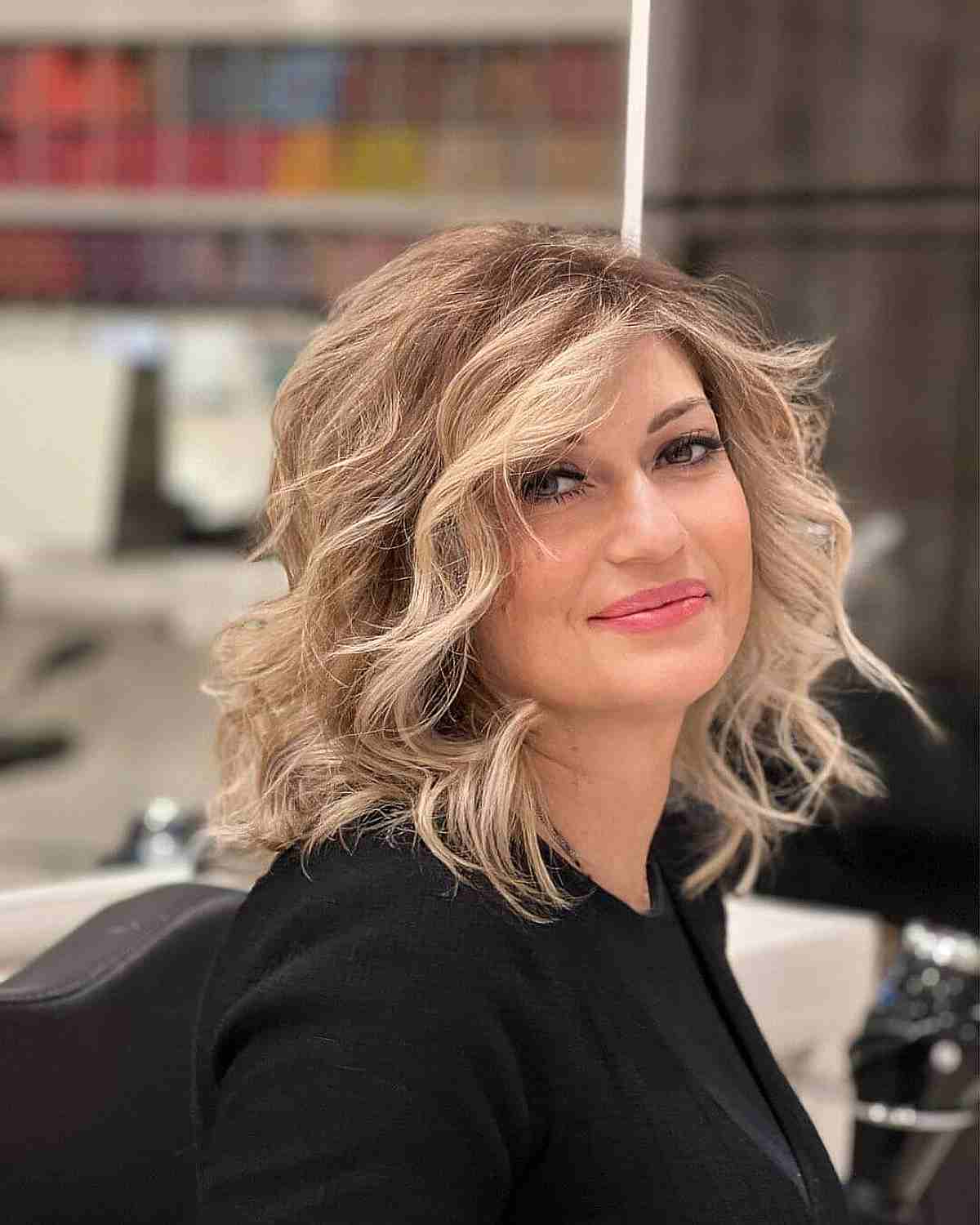 youthful medium-length hairstyles