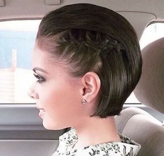 easy braid ideas for short hair