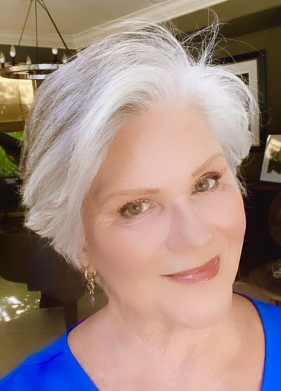 short haircuts for older women