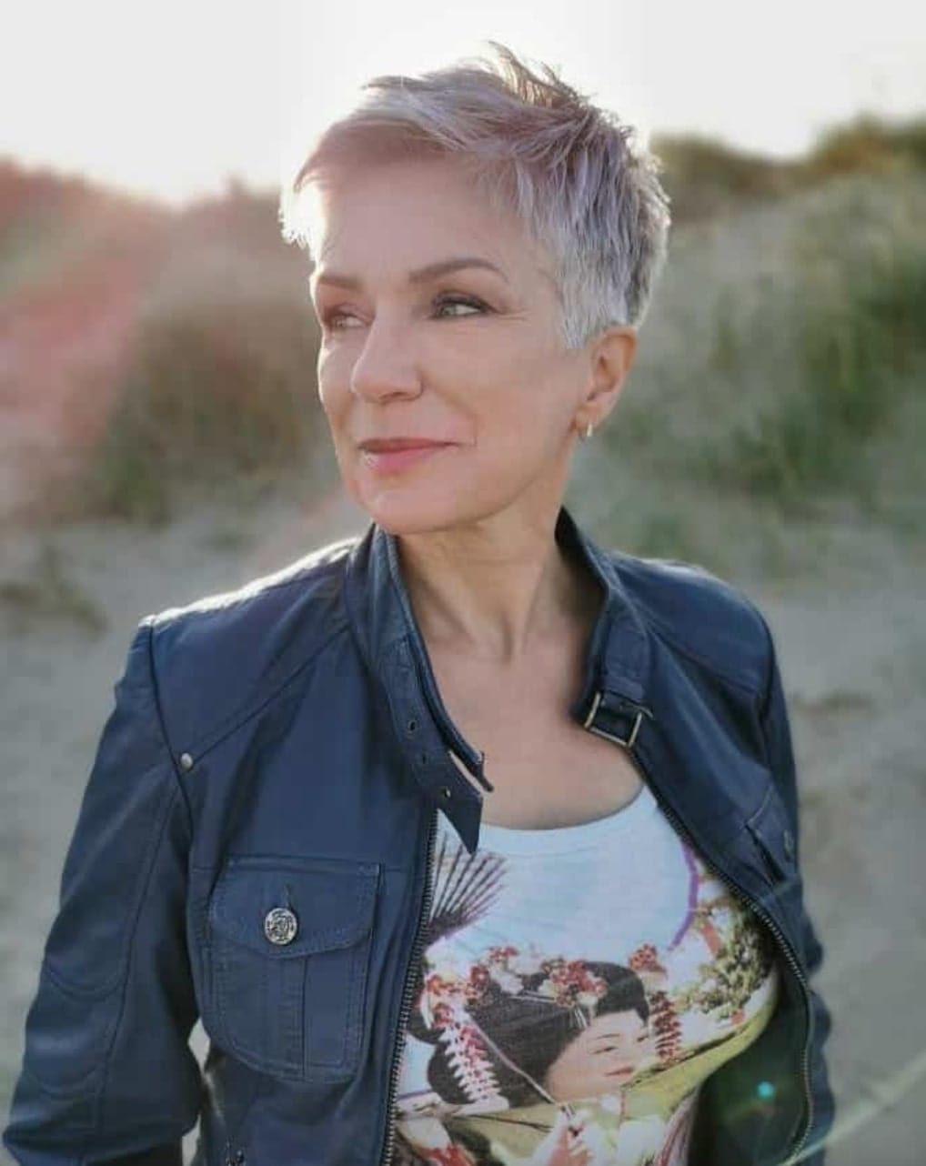 short haircuts for older women