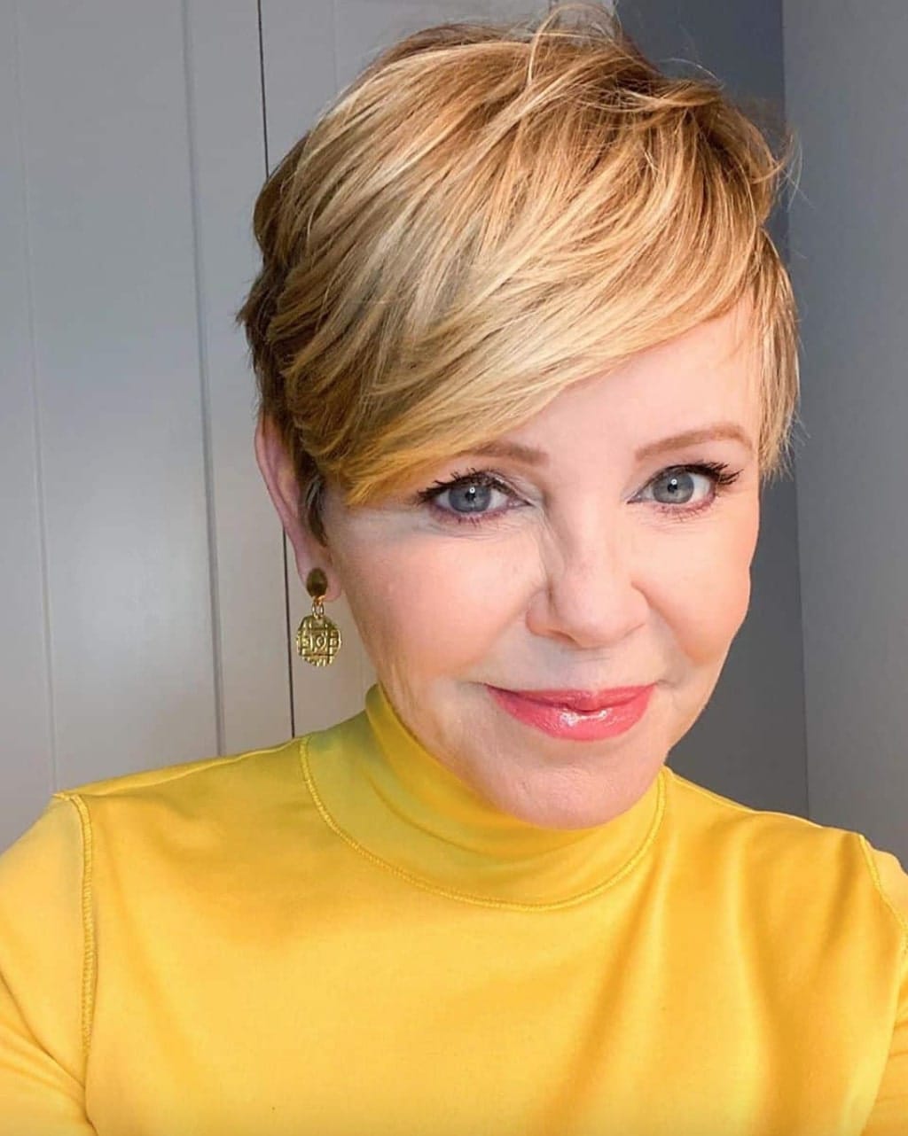 short haircuts for older women