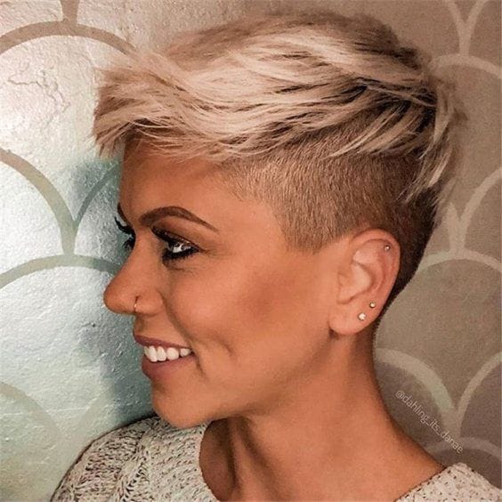 undercut, pixiecut, short haircut, women hairstyles,