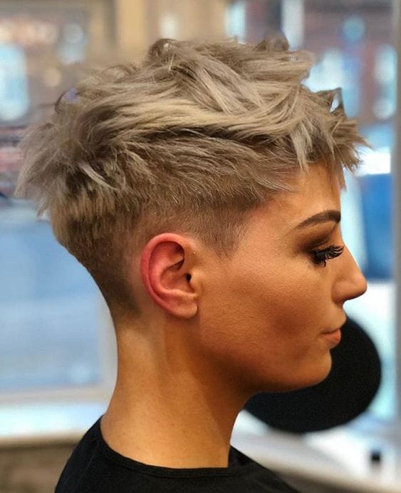 undercut, pixiecut, short haircut, women hairstyles,