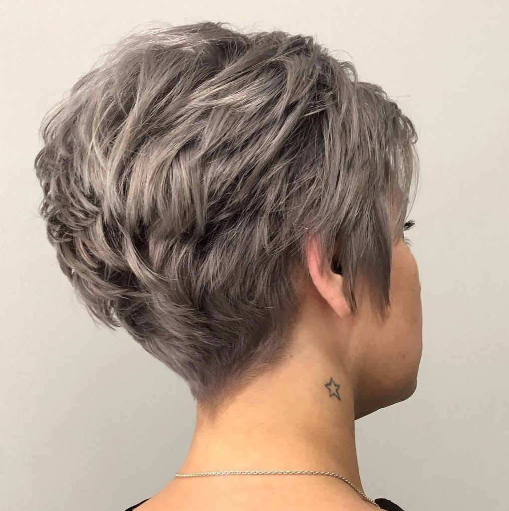 Short Haircut Ideas with Colors for Women Pinterest
