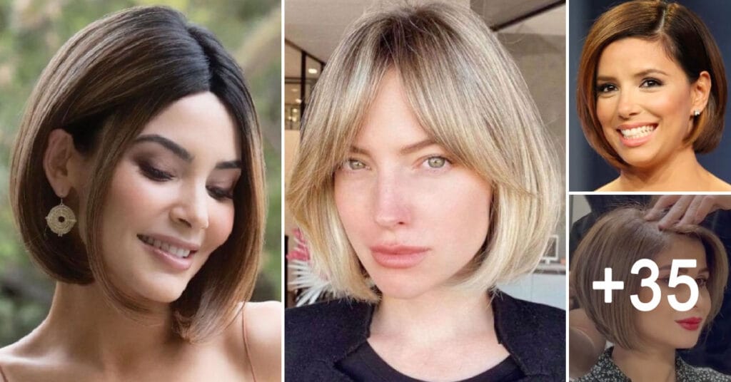 Short Bob Hairstyles for Stylish Women with Fine Hair 2024