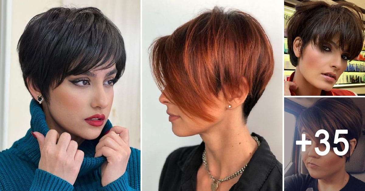 38 Charming Pixie Cut with Long Bangs Ideas for the Current Season