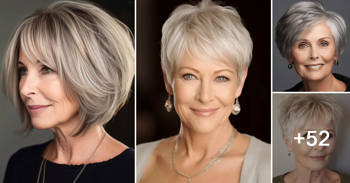 Classic Short Haircuts For Older Women 