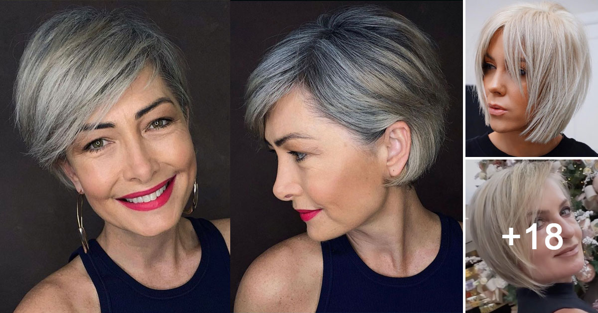 These 20 Short Hairstyles Are for Women Over 40! Page 13 of 21