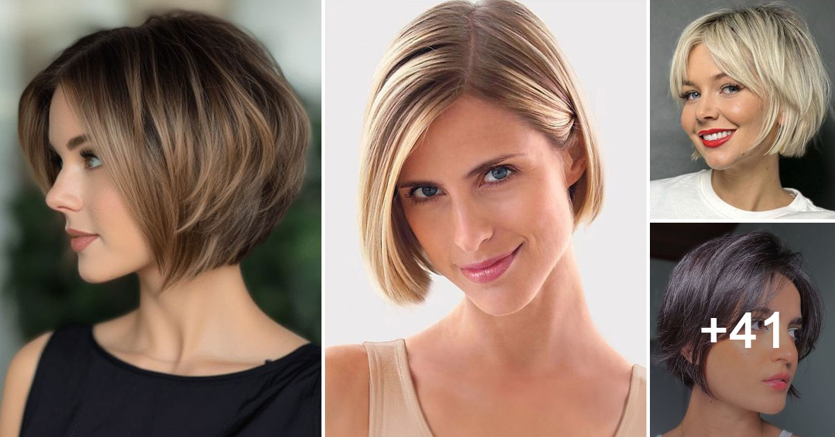 Chic and Flattering Short Bob Haircuts Trending in 2024 - Page 43 of 44