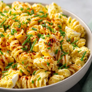 Deviled Egg Pasta Salad