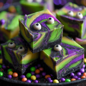 Halloween Witch’s Brew Fudge