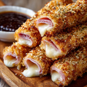 Ham and Cheese Sticks