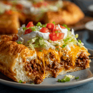 Pillsbury Crescent Roll Taco Bake