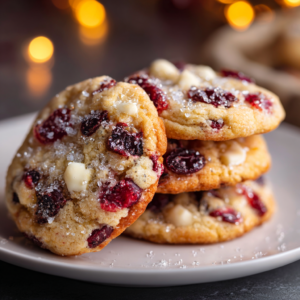 Cranberry Orange WinterGlow Crème Cookies