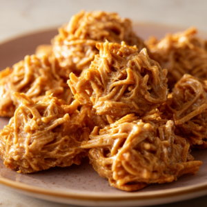 Peanut Butter Shoestring Haystacks
