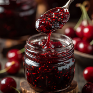 Cherry–Black Pepper Fire Jam
