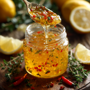 Lemon–Thyme Chili Infused Jam